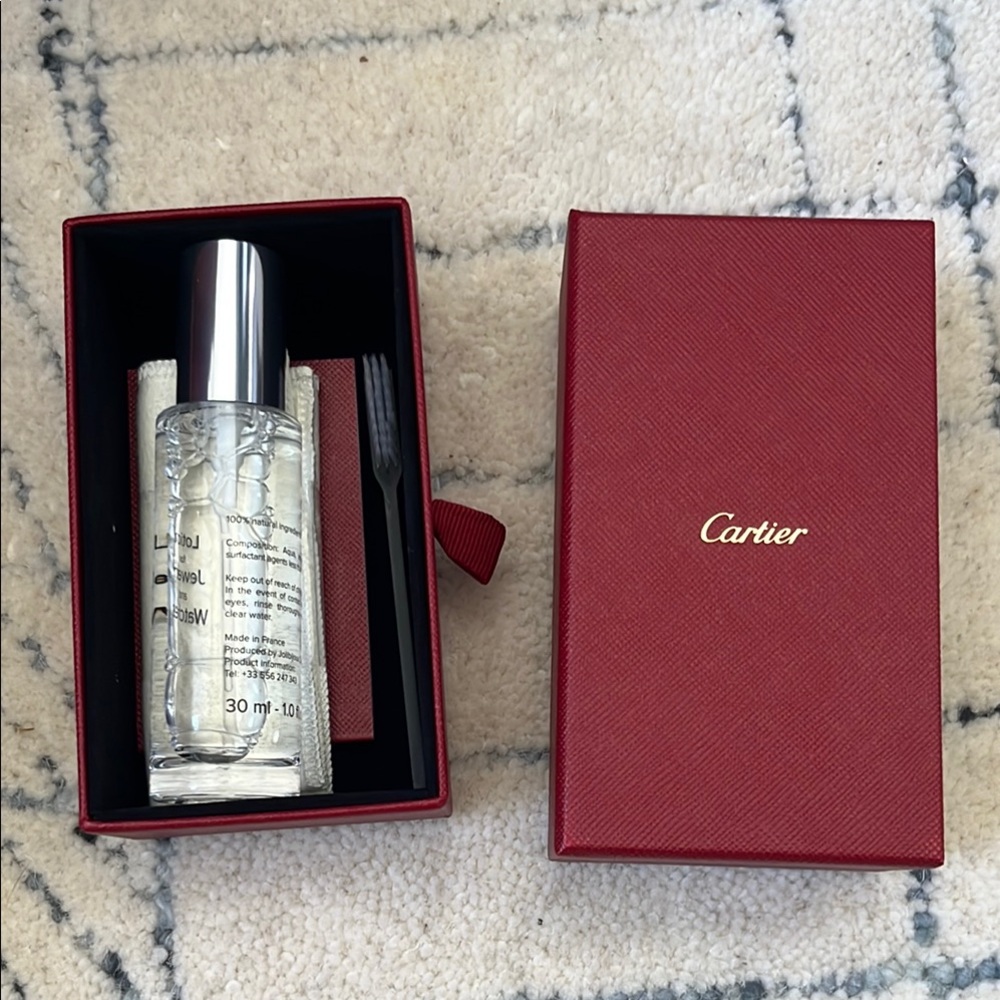 Cartier jewelry cleaning in Red Box